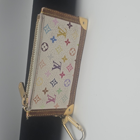 Louis Vuitton Accessories - Louis Vuitton Multicolor Mono Pochette Cles Wallet Coin Purse (VERY GOOD)COA✨️